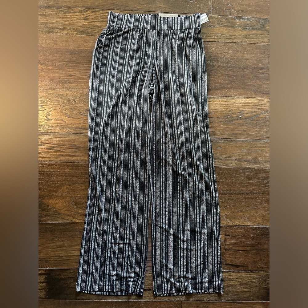 Maurices Women’s Striped Black and White Pants- size XS